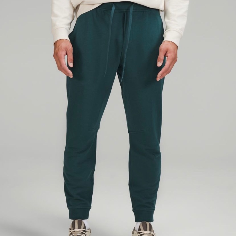 Lululemon City Sweat Joggers (M Tall) in Green Jasper
